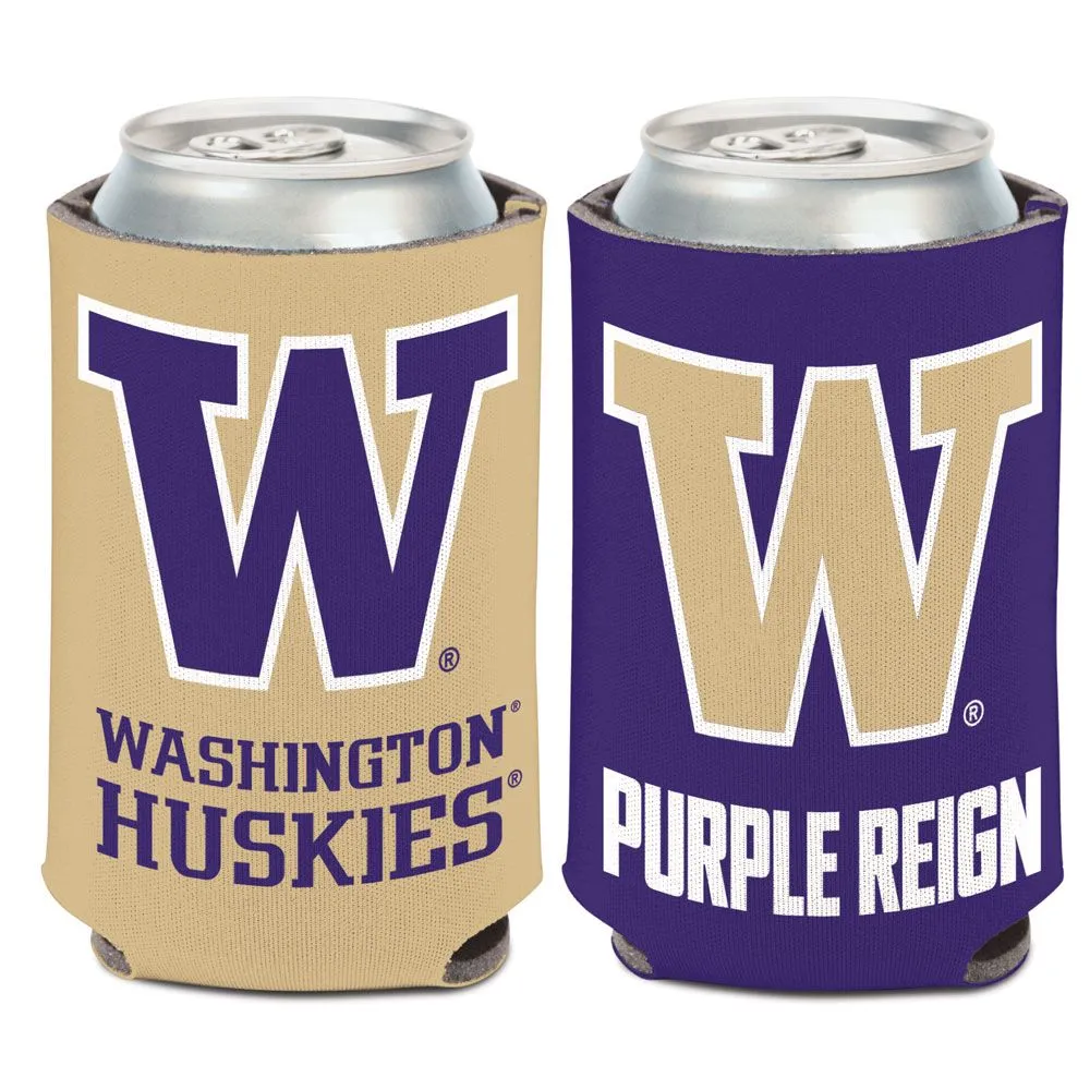 WASHINGTON HUSKIES SLOGAN CAN COOLER 12 OZ.