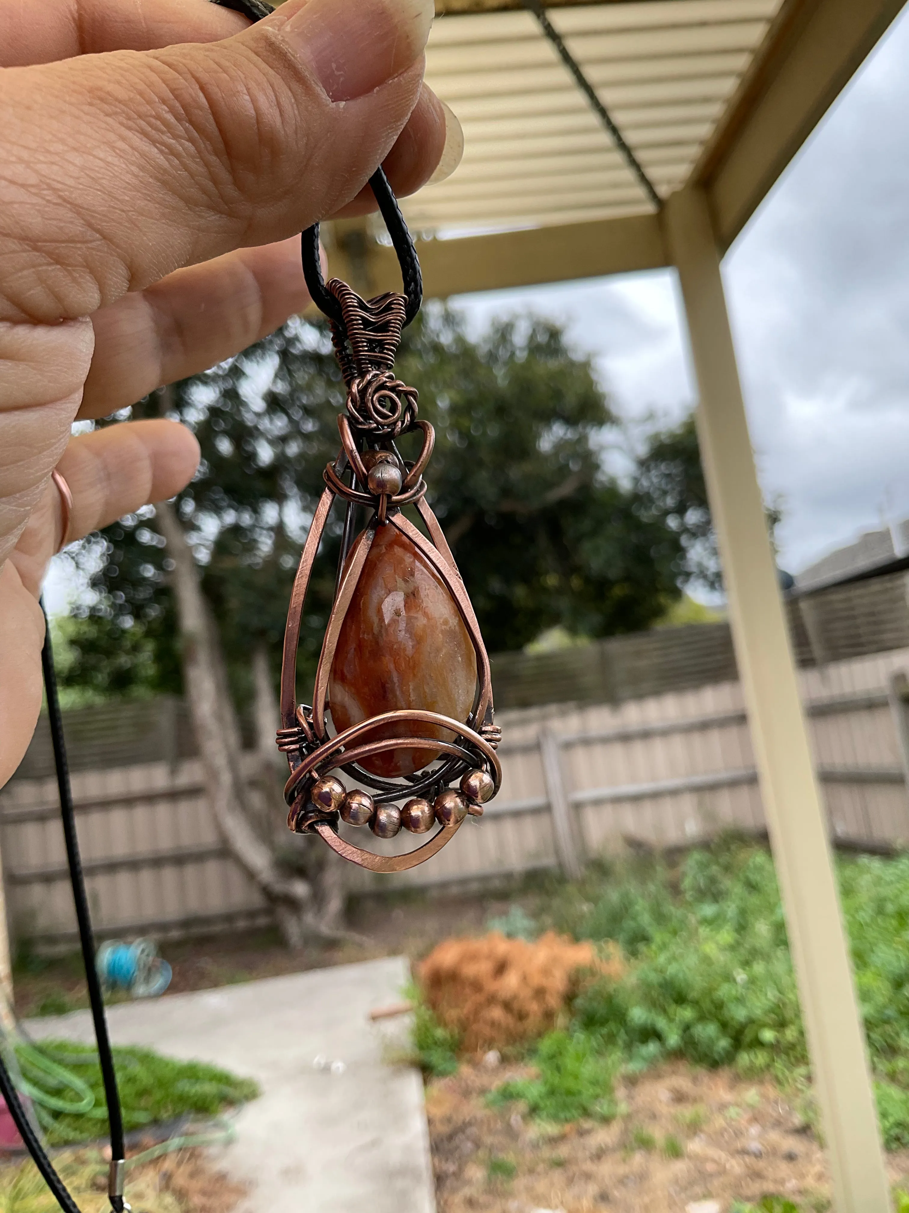 Wire Wrapped Agate