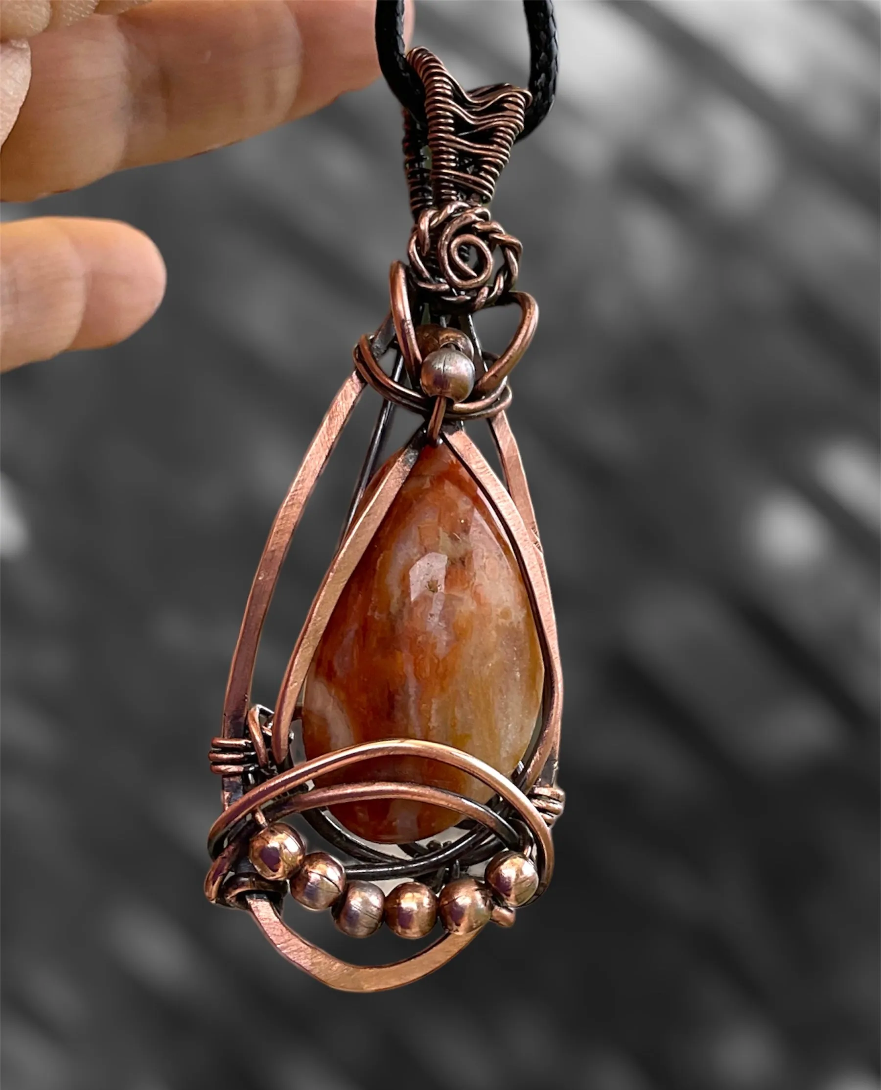 Wire Wrapped Agate