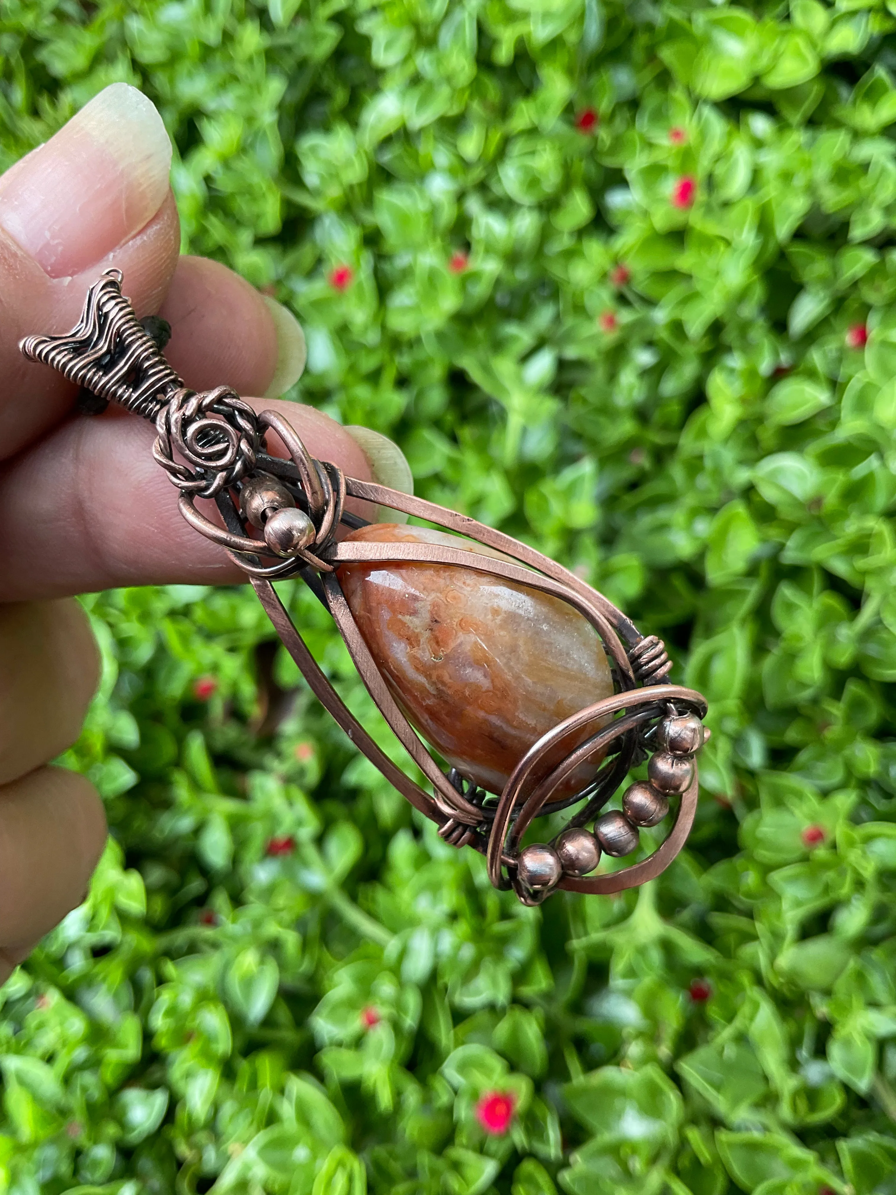 Wire Wrapped Agate