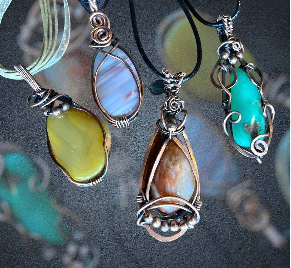 Wire Wrapped Agate