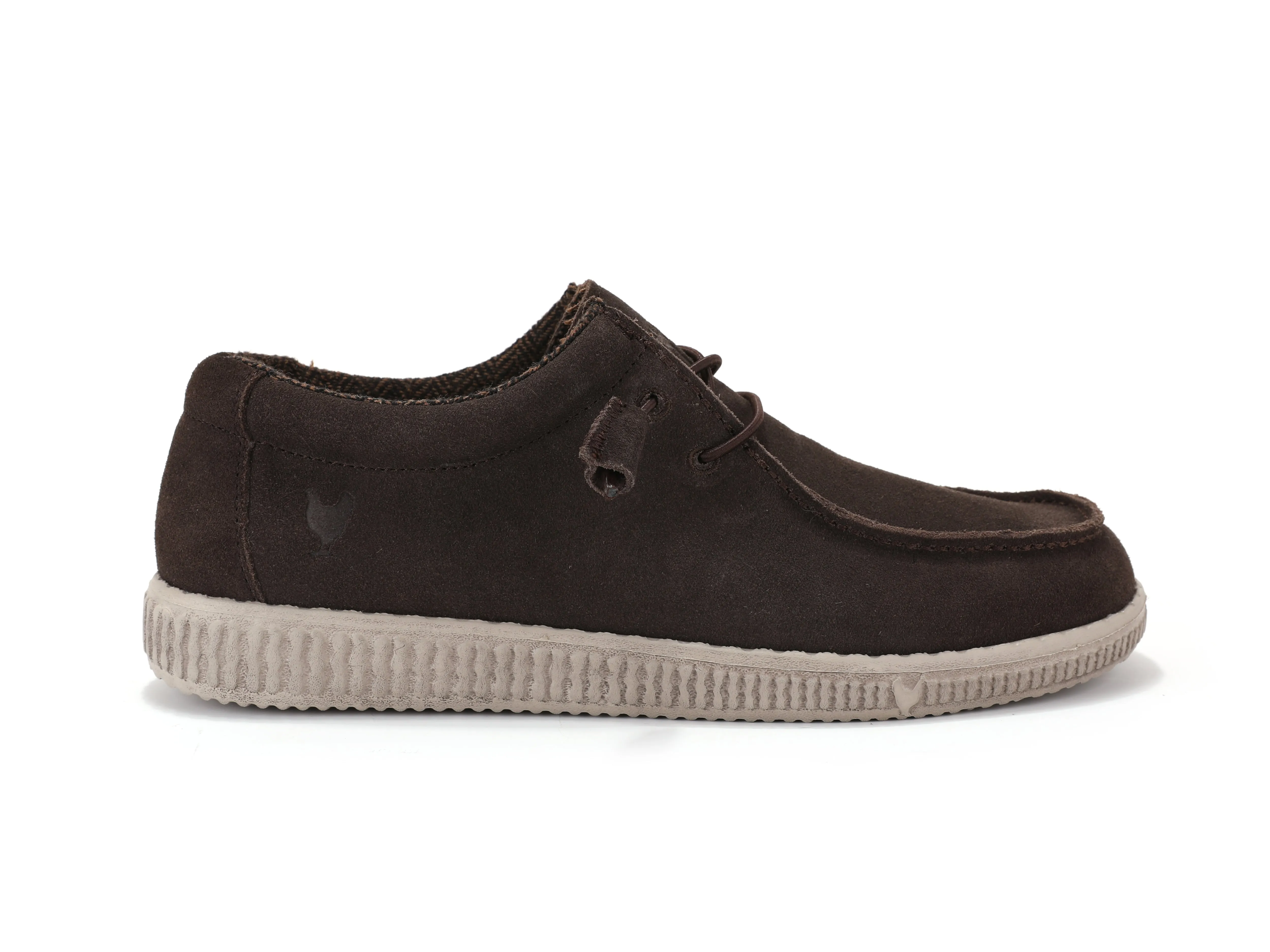 WP150 Water Resistant Dark Tan Suede Easy-On Wallabi