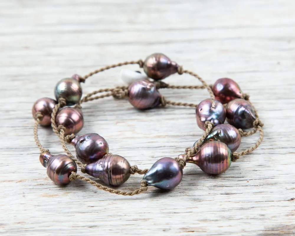 Wrap-1592-Mermaid Pearl Baroque Drop