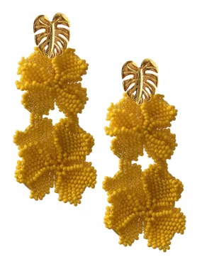 Yellow Garden Earrings (2F)